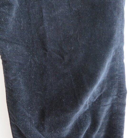 MOTHER The Charmer in My Life As A Snow Bunny Black Velvet Pants - Size 31 - Picture 8 of 13